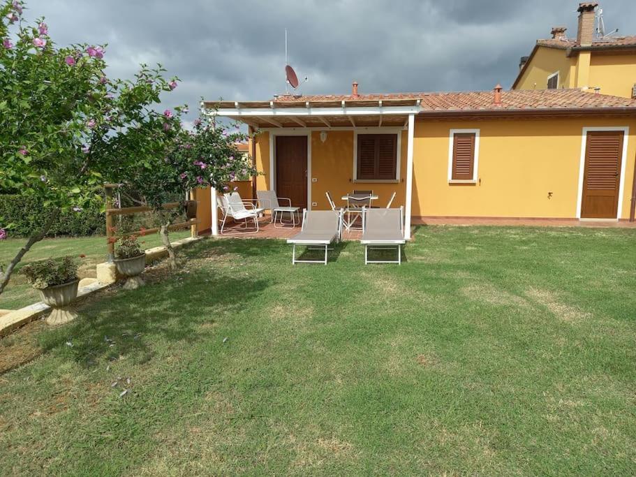 La Casina Di Campagna Tra Cecina E Bibbona Villa Exterior foto