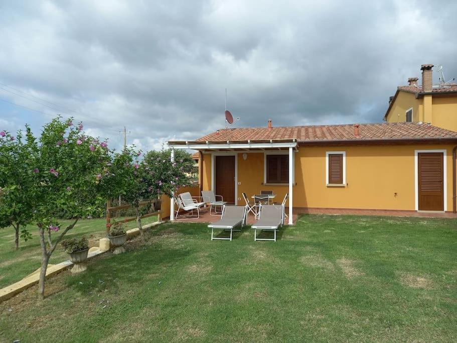 La Casina Di Campagna Tra Cecina E Bibbona Villa Exterior foto