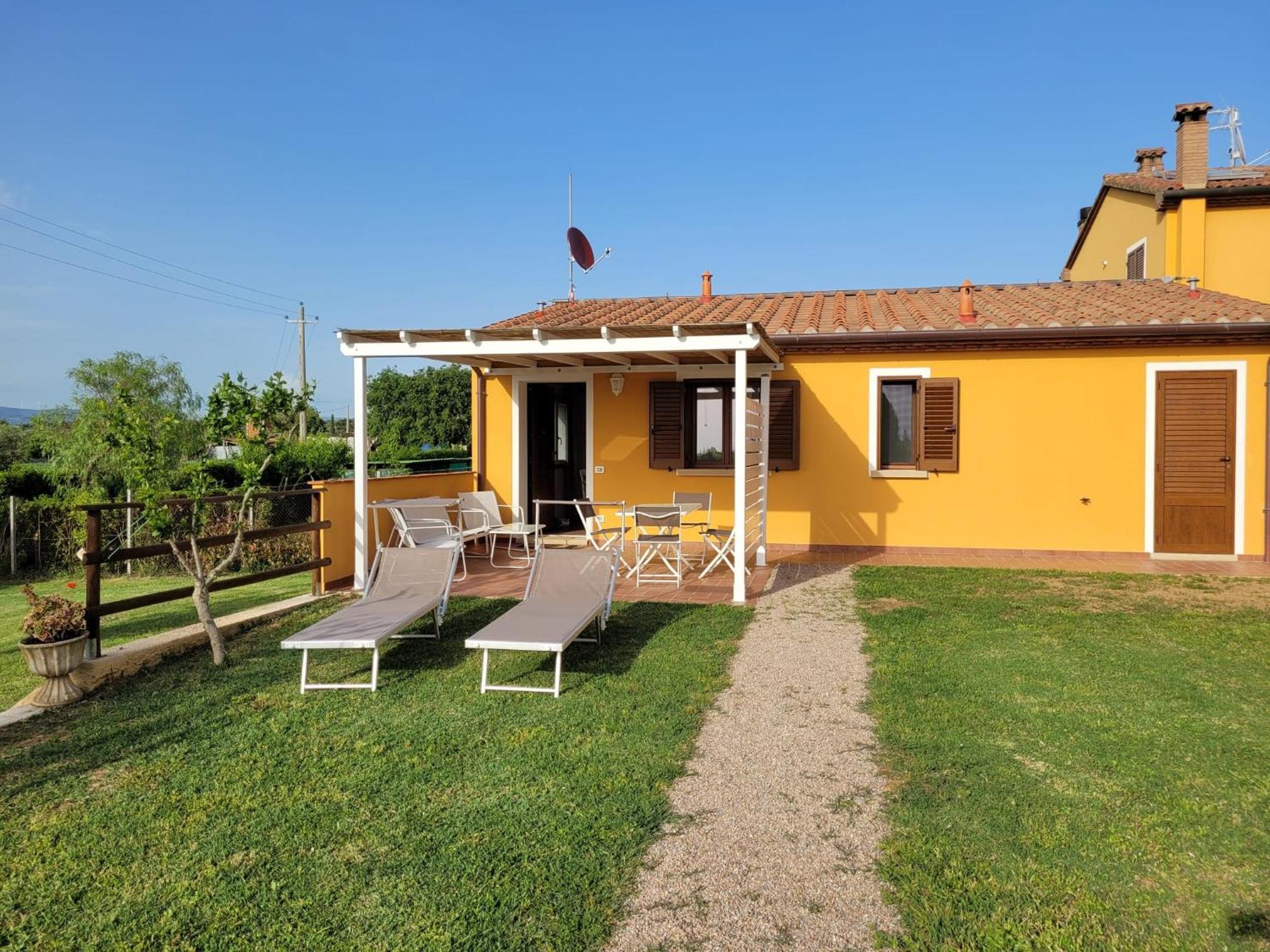 La Casina Di Campagna Tra Cecina E Bibbona Villa Exterior foto